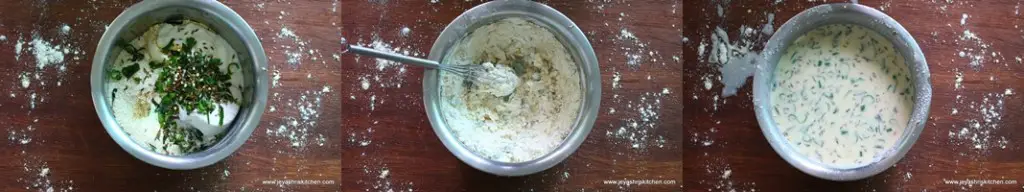 Instant dosa batter