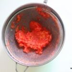 Strain the puree