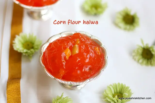 corn-flour-halwa-recipe