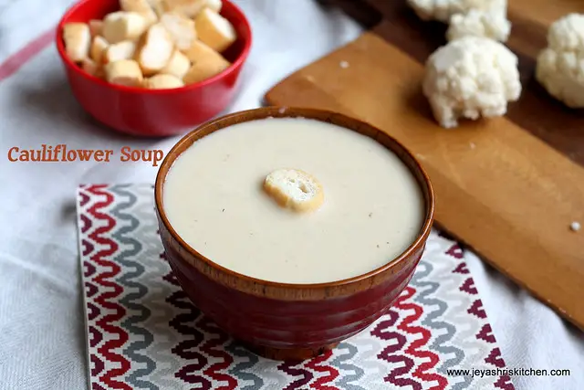 Cauliflower -Soup