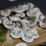 sliced mushrooms