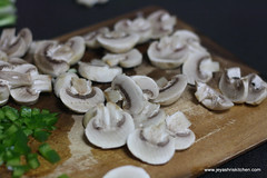 sliced mushrooms