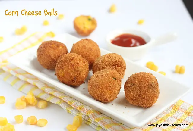 Corn- cheese- balls