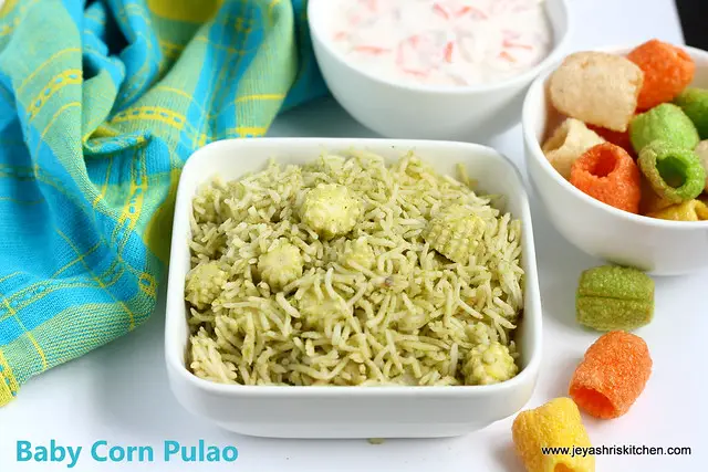 BABY CORN PULAO