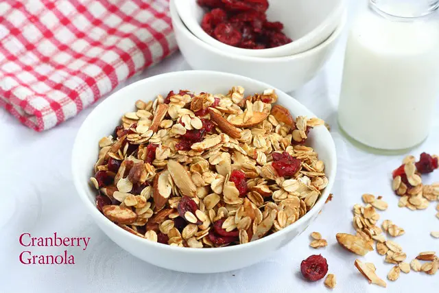 Cranberry granola