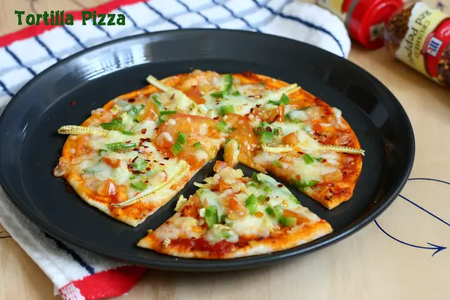 Tortilla pizza