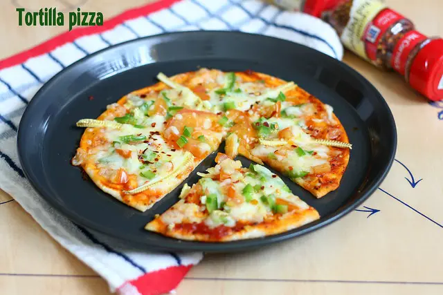 Tortilla pizza