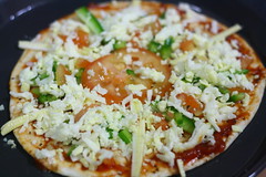 Tortilla pizza