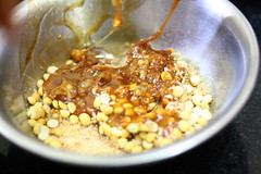 adding jaggery