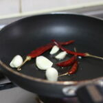 Garlic and red chilli