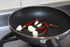 Garlic and red chilli