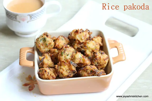 Rice fritters