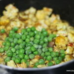 cauliflower and peas