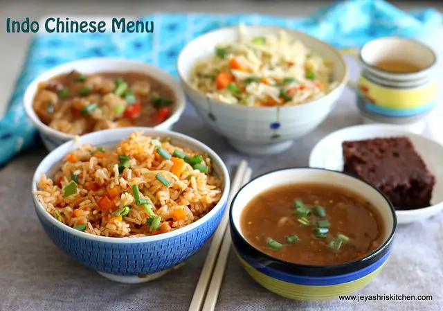 Indo chinese recipes