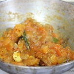 Onion tomato mixture