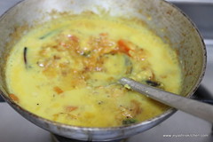 Add cooked dal