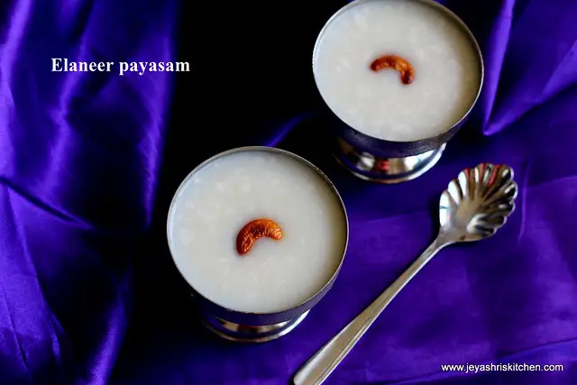 Elaneer payasam