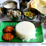 Traditional tamilnadu meals