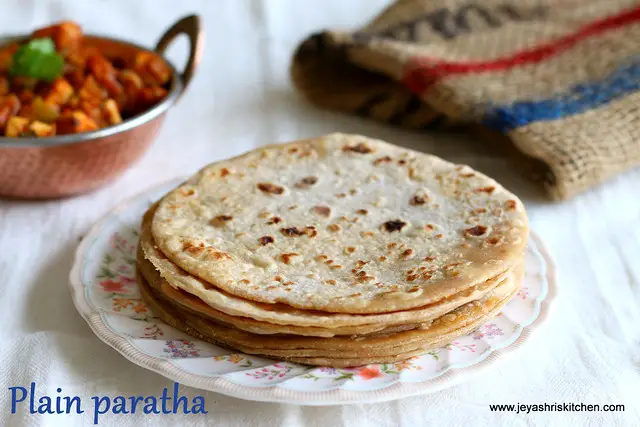 Plain-paratha Plain-paratha