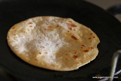 paratha on tawa