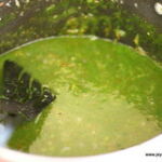 add blanched puree