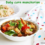 Baby corn Manchurian