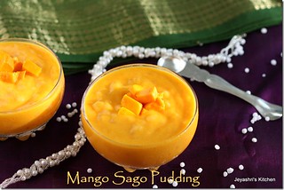 MANGO -SAGO -PUDDING