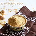 Garlic paruppu podi