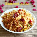 Beetroot -pulao