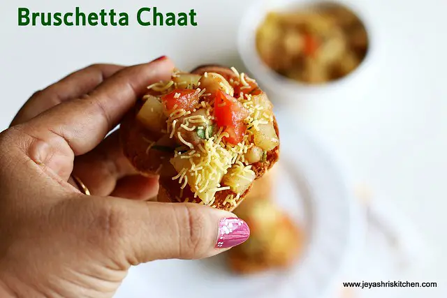 Bruschetta-Chaat