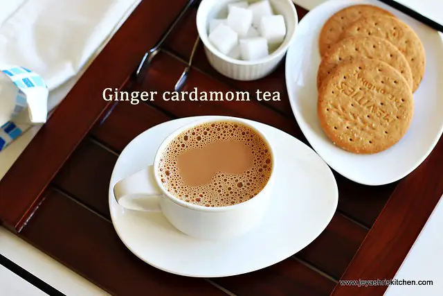 Ginger-cardamom tea