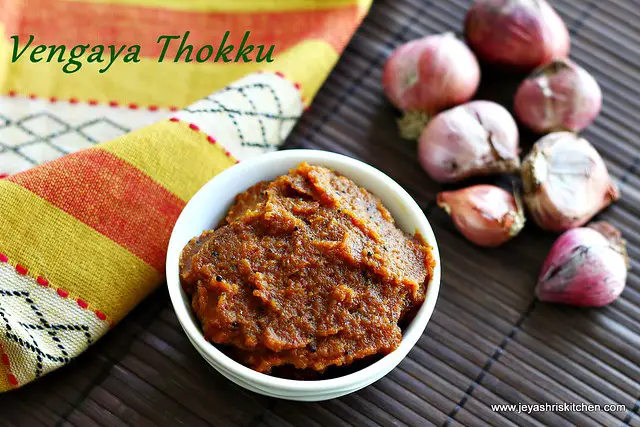 Onion-thogayal