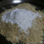 atta+sugar powder