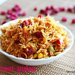 Beetroot pulao