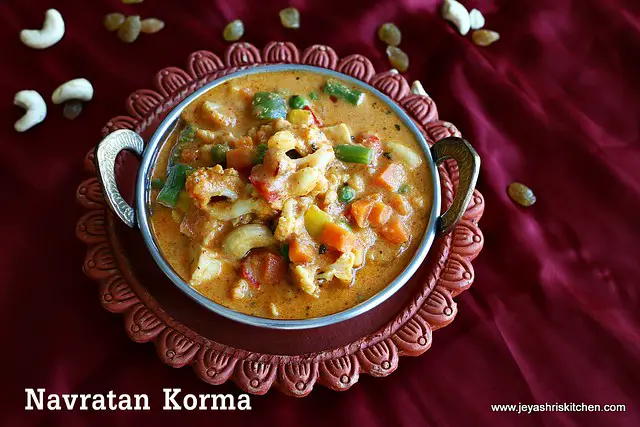 Navatan-korma Navratan- korma