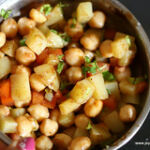 Aloo-channa -chaat