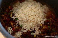 beet-root pulao