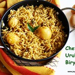 Chettinad urulai biryani