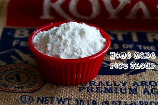 Home made  rice flour