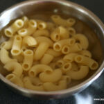 macaroni- soaked