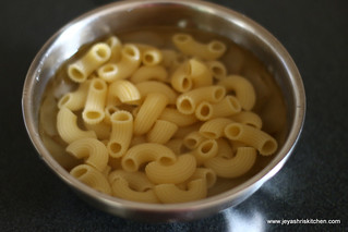 macaroni- soaked