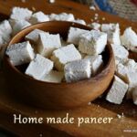 Home made- paneer