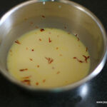 Soaked-saffron