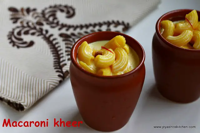 Pasta-Kheer