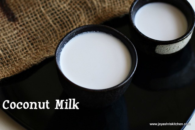 Home made-coconut -milk