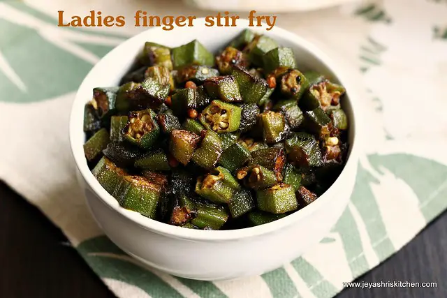 Okra- stir fry