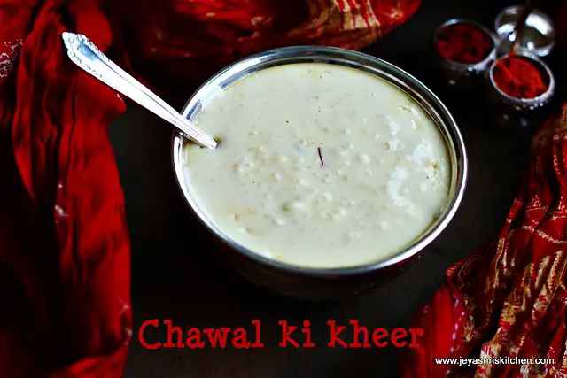 rice-kheer