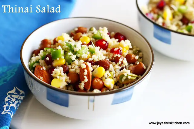 thinai-salad