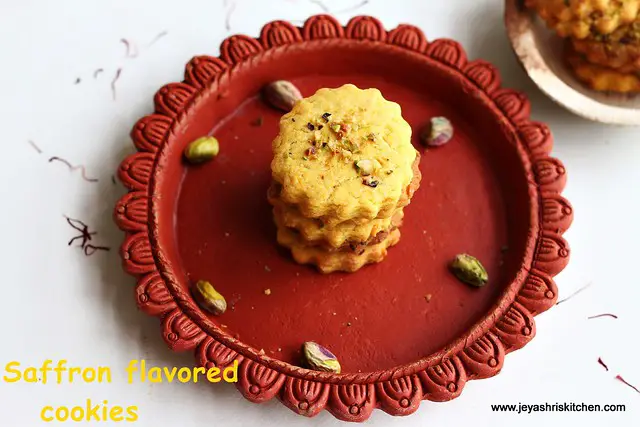 Saffron -cookies