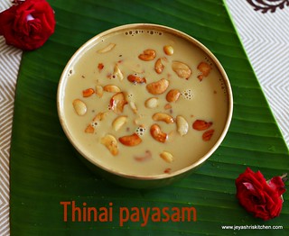 Thinai-arisi-payasam